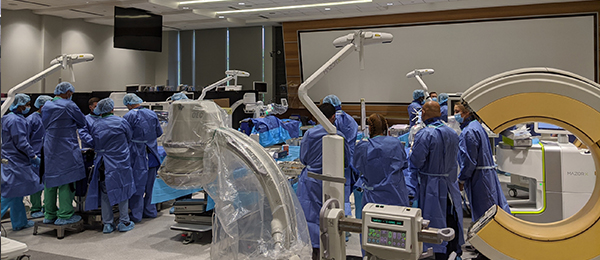 Surgical Robotics training event at tthe OLC