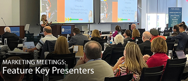 Marketing your Meeting and Key Presenters