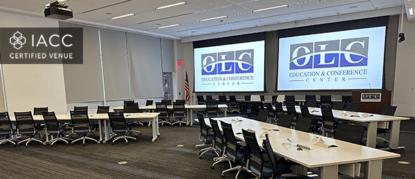 OLC Auditoriums with a custom table setup